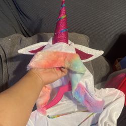 Girl Unicorn Dress Costume 