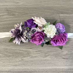 Dog Floral Halo Headband 