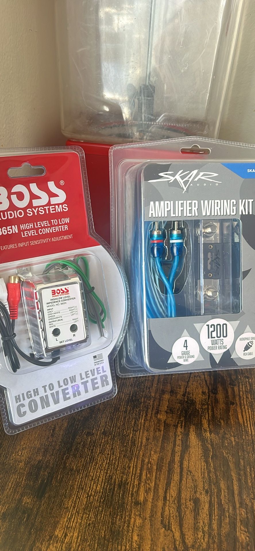 New Amp Wiring Kit