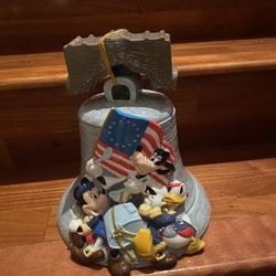 Rare Disney Liberty Bell Cookie Jar