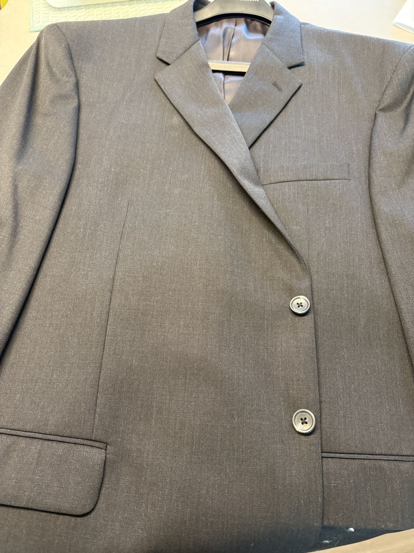 Mens Suit - Charcoal Gray