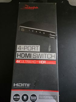 Rocketfish 4k Hdmi Switch
