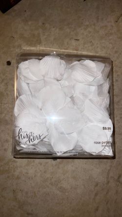 His & Hers rose petals