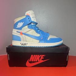 Size 11.5 - Jordan 1 Retro OG x Off-White High UNC