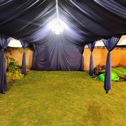 Drapes, Tent,And Everything....... You'll Need 