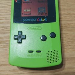 Nintendo Gameboy Color Lime