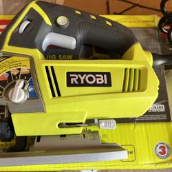 Ryobi JS481LG 4.8 Amp Corded Variable Speed T-Shank Orbital Jig Saw (R25)