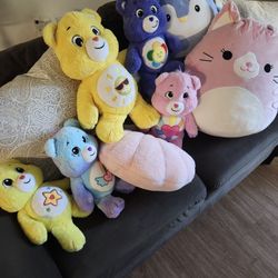 Care Bears Plush Lot