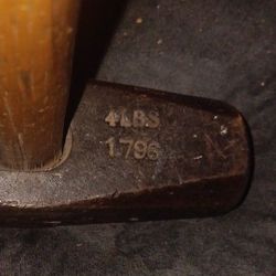 Vintage 1796  4lb Brades Co. Sledge 
