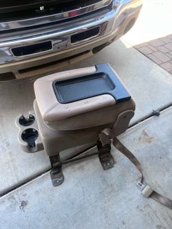 05 sierra middle seat console