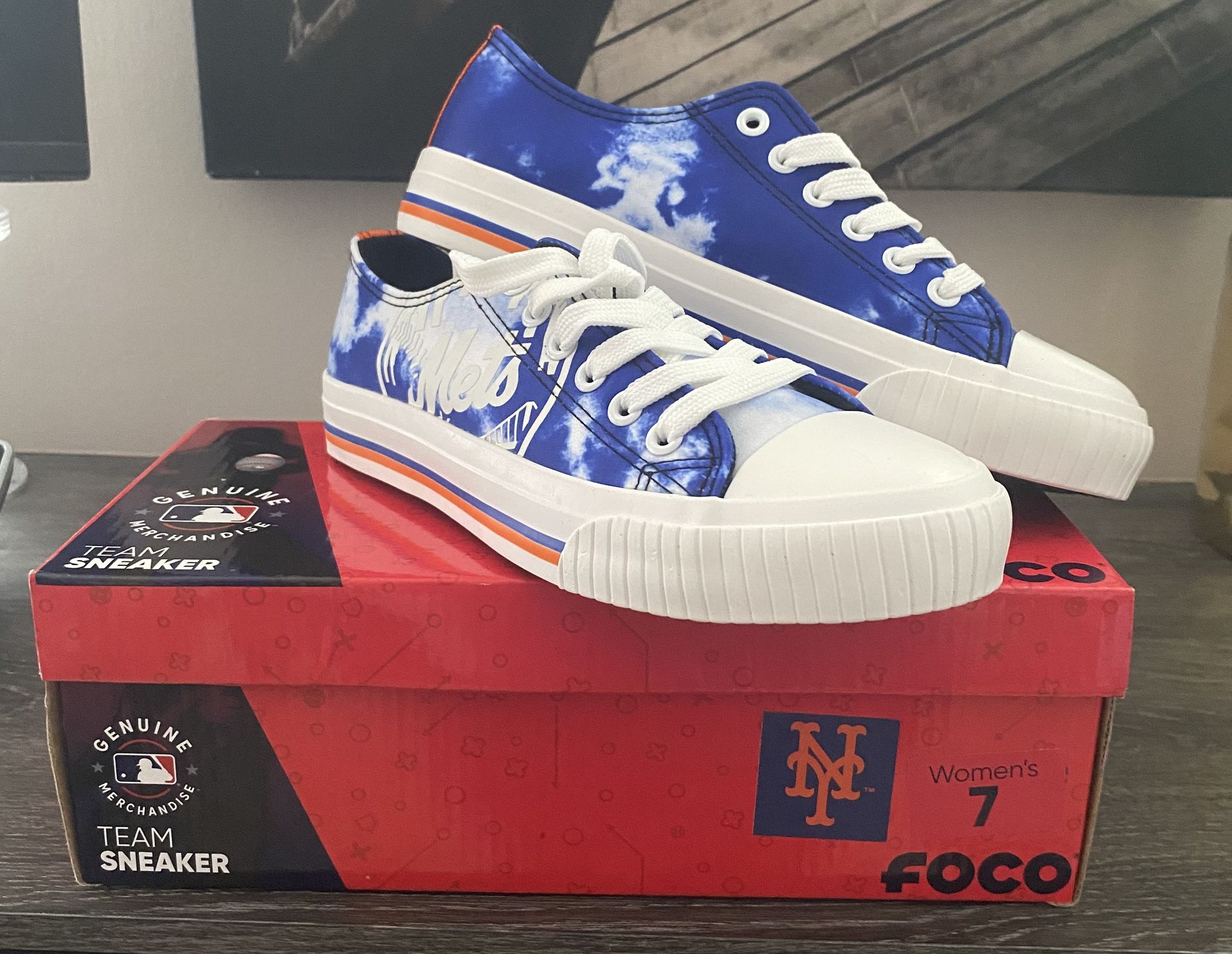 Mets Women’s Tie Dye Sneakers