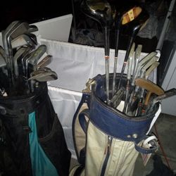 Five Different Sets Of Gold Clubs For 125