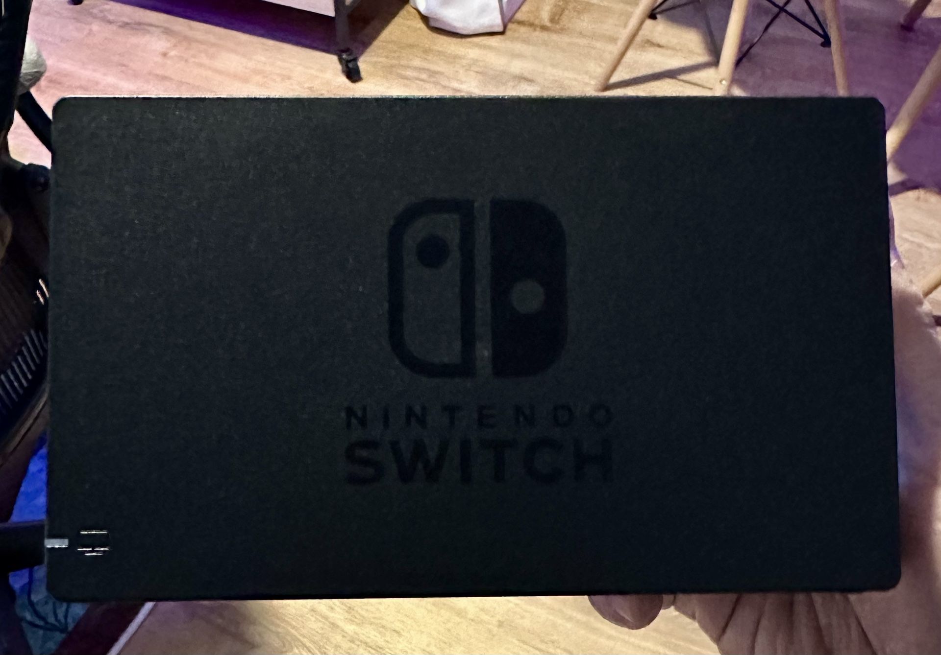 Nintendo Switch CHARGING DOCK ONLY (no cables)- Black, Official OEM by Nintendo - Great Condition