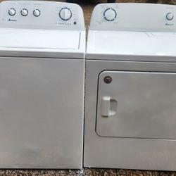 Amana Washer & Dryer Electric 4 Prong Or 3 Prong Set