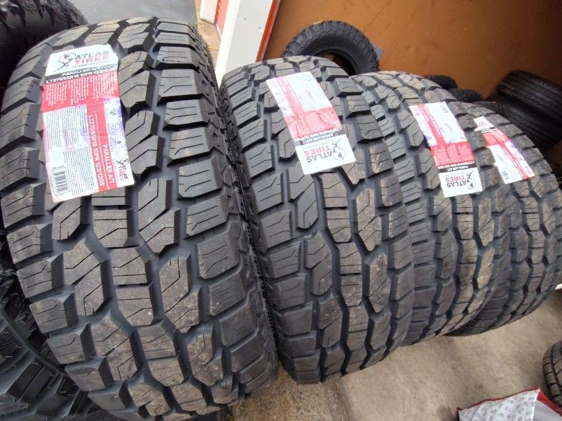 LT275/65R18 Set 4 New All Terrain Tires No Wheels 10ply Range E 