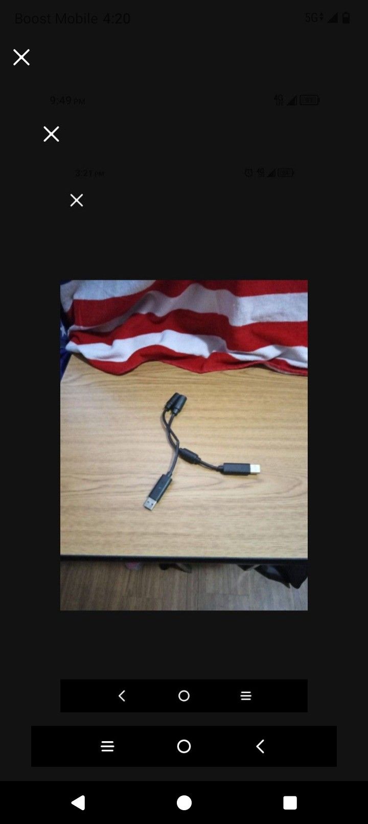 2 Breakaway Cable's for Xbob360