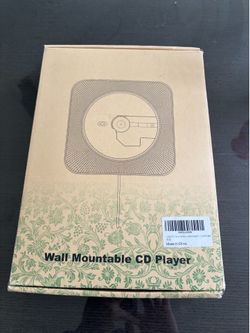 Open-box CD player