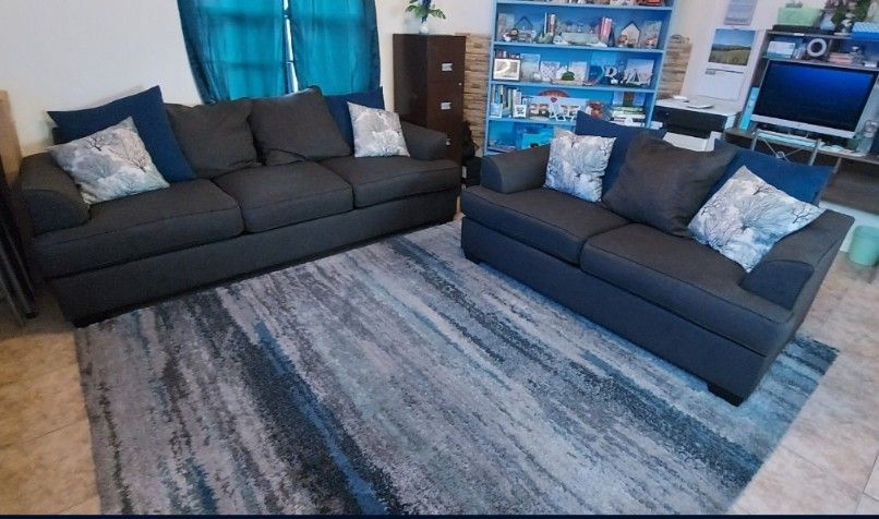Sofa And Loveseat Set