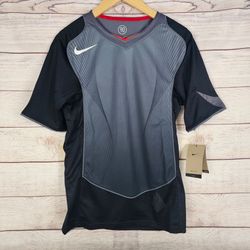 Nike Total 90 Dri-FIT Retro Soccer Jersey World Cup Black HV1178-010 Men XS NEW