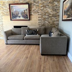 FREE DELIVERY- 2-Piece Sectional Sofa 