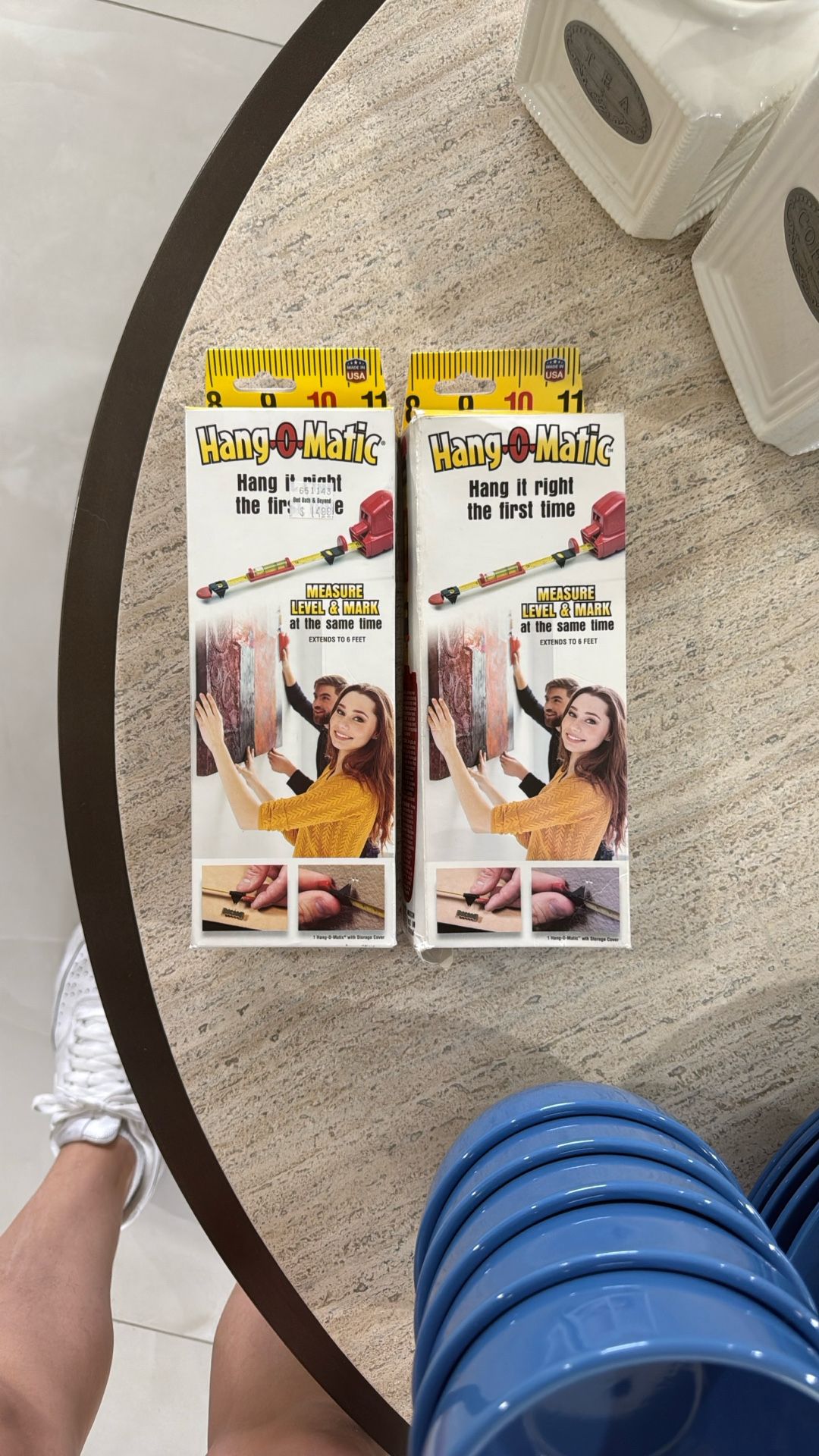 Hang-o-Matic Picture Hanging Tool