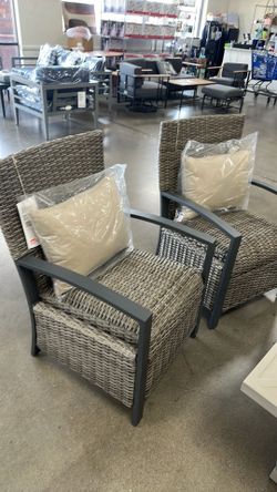 Patio chairs set of 2