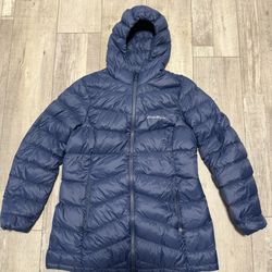 Eddie Bauer Womens Puffer L 