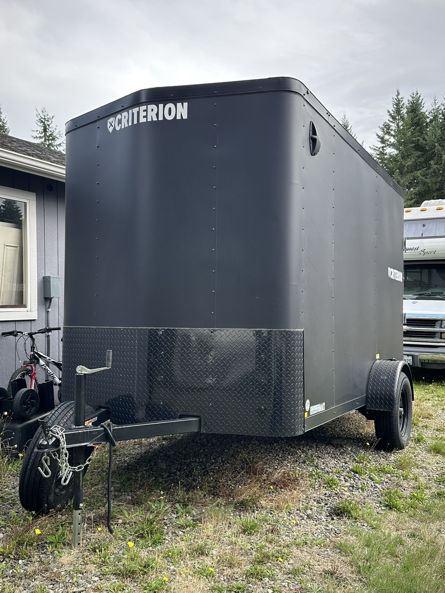 👏2023 Criterion 7x12 Enclosed Trailer