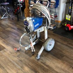 96091 PROX19 Used Electric True Airless Cart Paint Sprayer W/ Hose & Gun, No Tip 578412