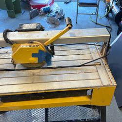 Tile Saw Complete Withstand
