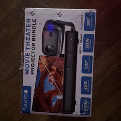 Fugoo Movie Theatre Projector Bundle 