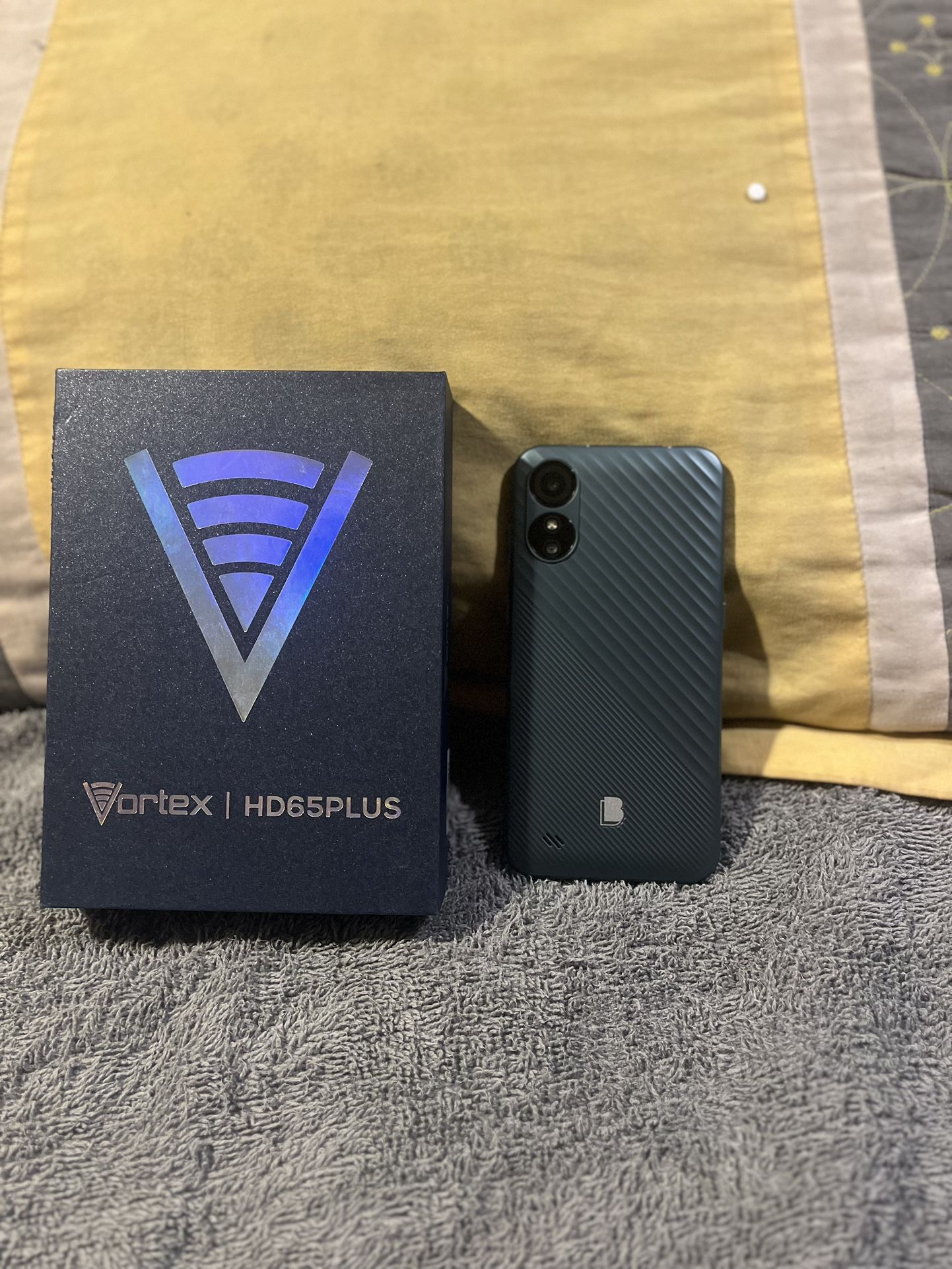 Vortex HD65 Plus 6.5 Screen 4GB RAM Android Black Cell Phone T-Mobile