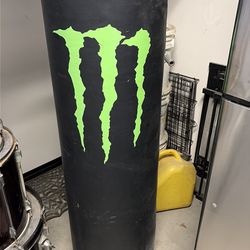 Freestanding Punching Bag – Monster Energy – $60