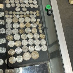 $26 Face Value 90% Silver Including Two Morgan Silver Dollars 
