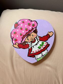 Strawberry shortcake painting