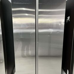 Samsung - BESPOKE Side-by-Side Smart Refrigerator with Ice maker.