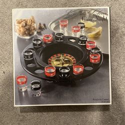 Roulette shot Glass Game