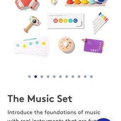 Lovevery Music Set - New Unopened Box 