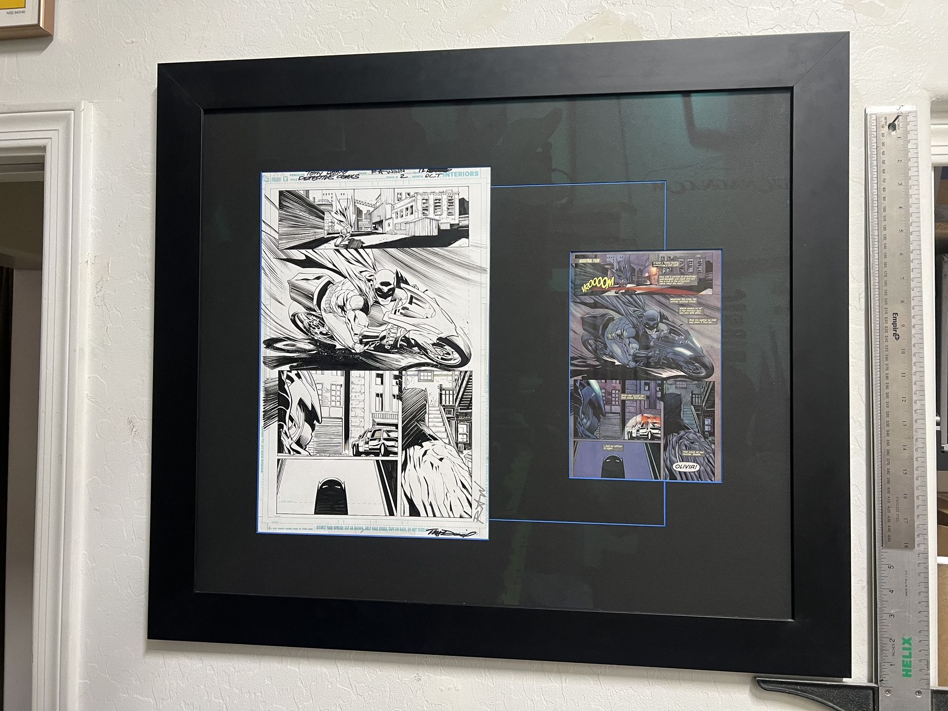 Batman Detective Comics Issue 2 Pg12 Original Comic Book Art