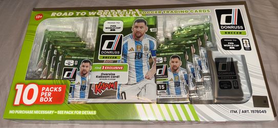 Panini Donruss Road to World Cup Box