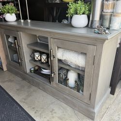 Wood Large 65” Long Tv Stand 