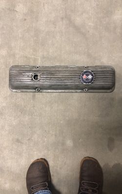 Original GM Corvette Aluminum Valve Cover