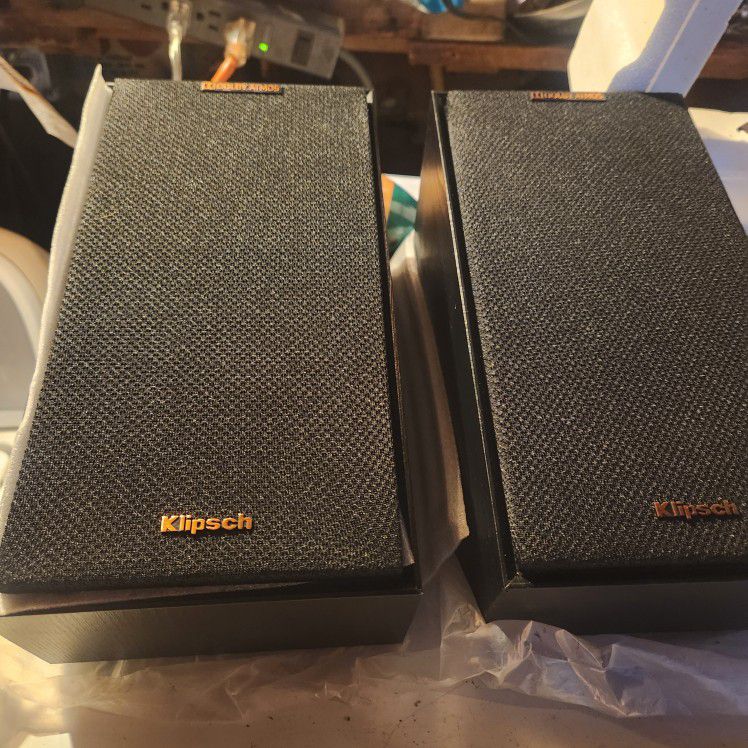 Fresh In The Box!! R-40SA Surround SPEAKERS!! Klipsch REFERENCE DOLBY ATMOS FOR SALE!!
