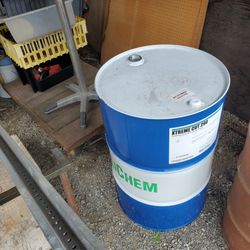 Good used 55 gallon steel barrel