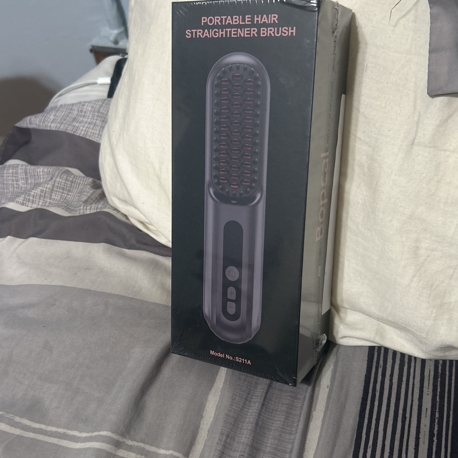 Portable Hair straightener Brush