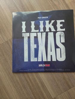 Texas Rangers vinyl record i like Texas