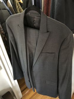 Kenneth Cole Men’s Suit (Charcoal) 42R