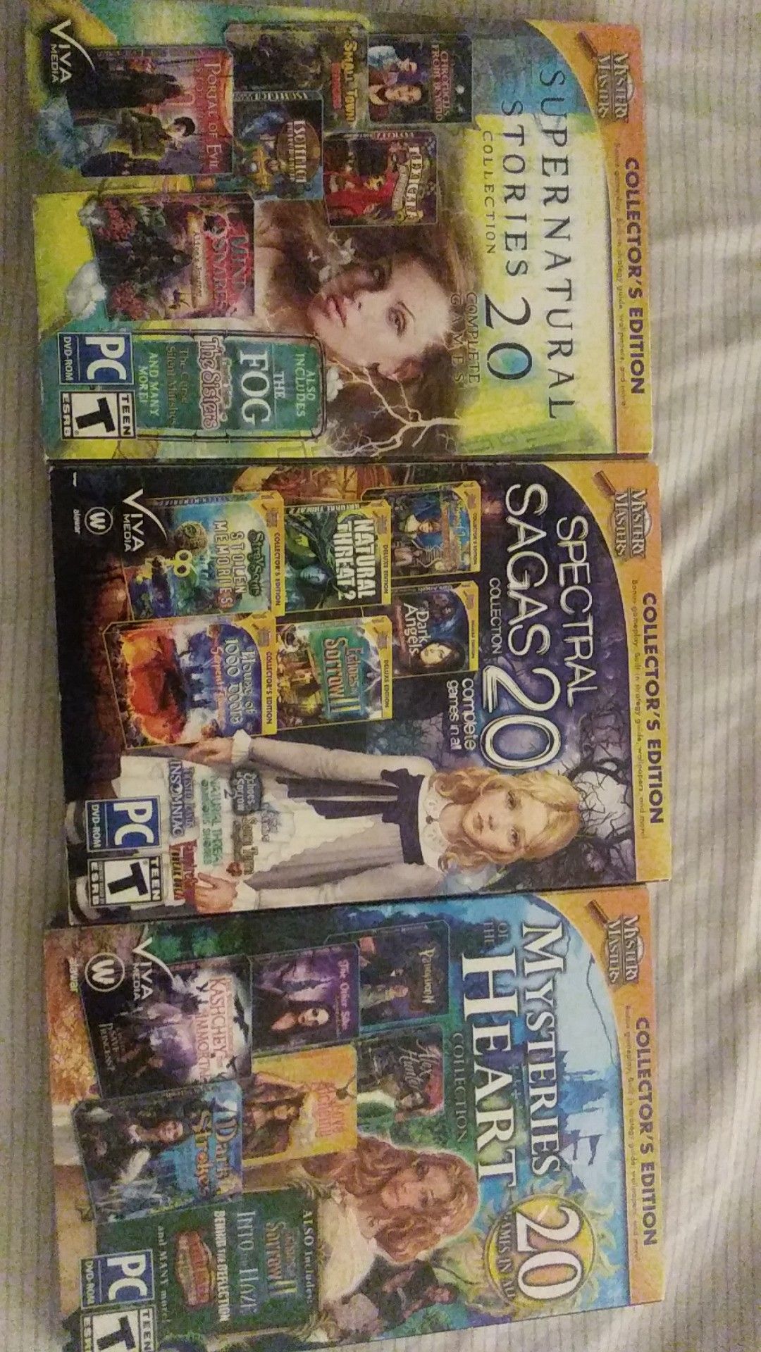Mystery matters PC games sealed