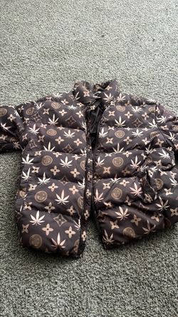 Weed puffer jacket