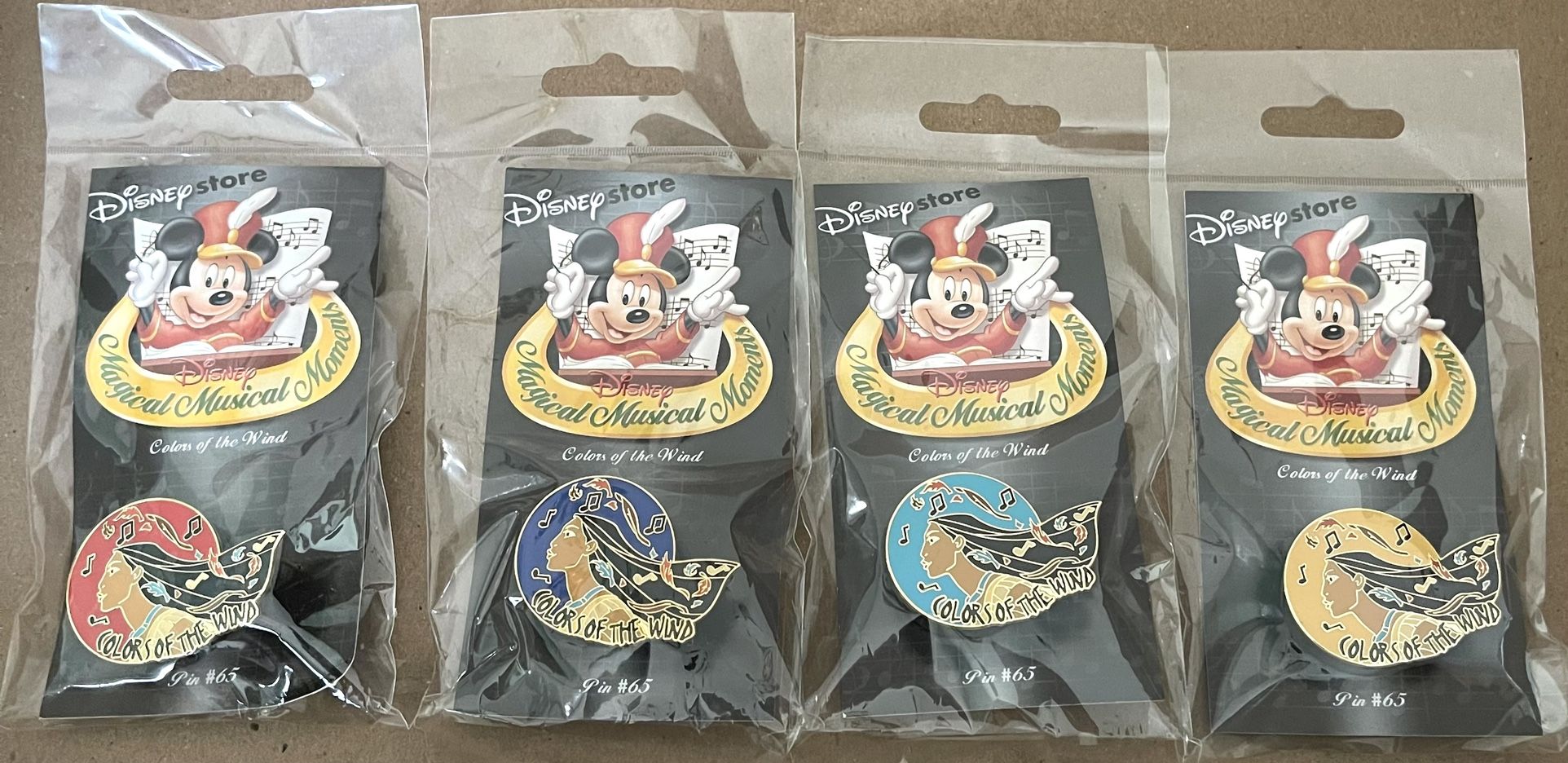 Disney Magical Musical Moments Colors Of The Wind #65